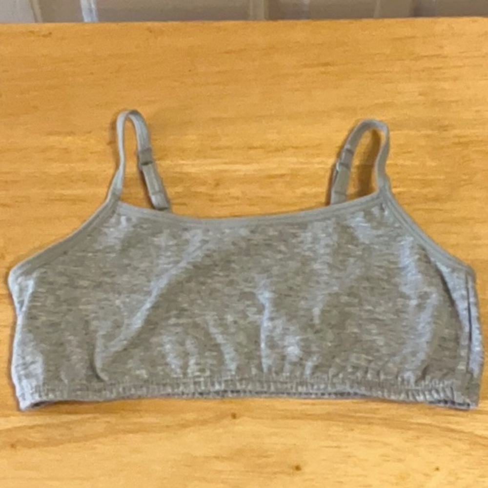 Rene Rofe Girls’s Gray Bralette